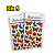 Kit 10 Cartelas de Adesivos Infantis 3D Stickers Sortidos - Imagem 7