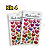 Kit 10 Cartelas de Adesivos Infantis 3D Stickers Sortidos - Imagem 6