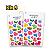 Kit 10 Cartelas de Adesivos Infantis Stickers 3D Sortidos - Imagem 7
