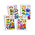 Kit 10 Cartelas Adesivos 3D Infantis Stickers Sortidos - Imagem 1