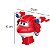 Avião Super Wings Transform-a-Bots Bang Toys - Jett - Imagem 2