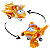 Avião Super Wings 2 Transform-a-Bots Bang Toys - Golden Boy - Imagem 3
