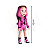 Boneca Emilly Vick Youtuber Dos Rosa Articulada 25cm - Imagem 3