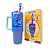 Garrafa Térmica c/ Canudo e Pingente Stitch Disney - 1,15L - Imagem 2