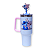 Garrafa Térmica c/ Canudo Pingente Stitch Angel Disney 1,15L - Imagem 1