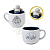 Caneca com Infusor p/ chá  Harry Potter 350ml Zona Criativa - Imagem 3
