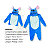 Macacão Kigurumi Baby 24 Meses Stitch Disney Zona Criativa - Imagem 2