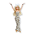 Boneca Barbie Colecionável Filme Barbieland Roupa Dourada - Imagem 1