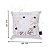 Almofada Veludo Hogwarts Casas Douradas 40x40 Zona Criativa - Imagem 2