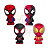 Bonecos Heróis Marvel Ooshies Colecionáveis 10cm - Imagem 3