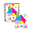 Jogo Tangram Didático e Educativo em Madeira NIG - Imagem 4