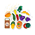 Brinquedo Pic Nic Infantil Frutas e Legumes Pica Pau - Imagem 4