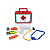 Brinquedo Kit Médico Infantil Doutor Dodói Profissões Elka - Imagem 3