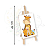 Kit de Pintura Infantil Mamãe e Bebê Completo com Cavalete - Imagem 3