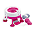 Brinquedo Máquina de Tricô Divertido Manual com 22 Agulhas - Imagem 1