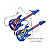 Guitarra Radical Infantil Hot Wheels - Imagem 3
