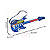 Guitarra Radical Infantil Hot Wheels - Imagem 5