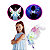 Brinquedo Asa de Fada Iluminada com Luzes e Som DM Toys - Imagem 6