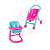 Kit Casinha Little Dolls com Boneca e Acessórios - Imagem 4
