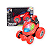 Carro Controle Remoto Mini Crazy 360º Color Com Luz Vermelho - Imagem 4