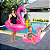 Kit Boias Infláveis Mãe e Filha Flamingo Gigante + Infantil - Imagem 3