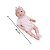 Boneca Doce Vida Reborn com Chupeta e Mamadeira - Adijomar - Imagem 3