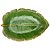 Prato Decorativo de Cerâmica Banana Leaf Verde 30x20cm - Imagem 4