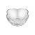 Bowl de Cristal Lyor Clover 9cm - Imagem 1