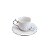 Xícara de Café com Pires Porcelana Flower Round 6 peças Wolff 100ml Colorido - Imagem 4