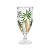 Taça em Cristal Palm Tree Handpaint 450ml - Imagem 1