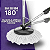 Esfregão Mop Giratório Inox Para Limpeza Balde 9 Litros - Imagem 4