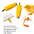 Niple Bebedouro Automatico Aves Aviario Amarelo - Imagem 4