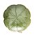 Prato Decorativo de Cerâmica Lyor Banana Leaf verde 20cm - Imagem 2
