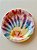Pratos Temáticos com 18cm Tie Die Rosa - Imagem 1