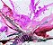 Abstrato Rosa com Folha de ouro - Imagem 2