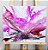 Abstrato Rosa com Folha de ouro - Imagem 1