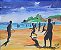 Altinho na Praia de Ipanema Pintura Acrílica - Imagem 1