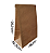 Saco Kraft Liso sem impressão chapa 18x10,5x36 c/200un - Imagem 2