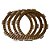 Discos Embreagem Ww3 (4 Pcs) Biz 100 98 A 05 - Imagem 1