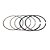 Anel P/ Pistao Rik Cg 125 92 A 01 5.5mm (diam. 62mm) - Imagem 1