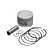 Pistao Kit C/anel  Kmp Dyamond Ybr 125 0.75 - Imagem 1