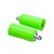 Slider Universal Bering Batente (par) Unicolor Plastic Verde - Imagem 1