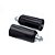 Slider Universal Bering Batente (par) Unicolor Plastic Preto - Imagem 1