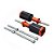 Slider Universal Bering Batente (par) Carbon Aluminio Laranj - Imagem 1