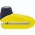 Trava De Disco Abus 300 Amarelo - Imagem 1