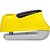 Trava De Disco C/ Alarme Abus Trigger Alarm 350 Amarelo - Imagem 1