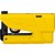 Trava De Disco C/ Alarme Abus 8077 Amarelo - Imagem 1