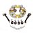 Escova Motor De Partida C/ Suporte Condor 4 Carvaos Cbx 200 - Imagem 1