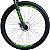 Bicicleta OXS Glide 100 Aro 29 Shimano 21v Preto e Verde e Azul - Imagem 2