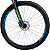 Bicicleta OXS Glide 100 Aro 29 Shimano 21v Preto e Azul e S-lime - Imagem 2